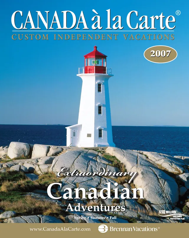Canada à la Carte, 2007: cover