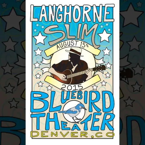 Poster: Langhorne Slim, Bluebird Theater