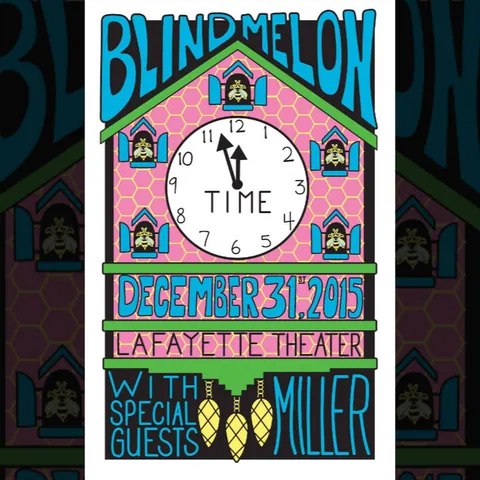 Poster: Lafayette, New Year's Eve 2015