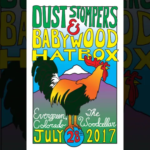 Poster: Dust Stompers, Woodcellar