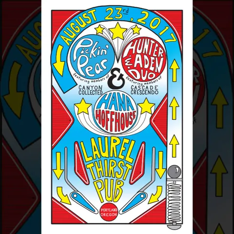 Poster: Pickin' Pear, Portland