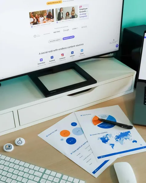 Still frame from a corporate video production
